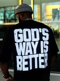 God’s Word Is Better Christian Faith Graphic T-Shirt Religious Quote Tee