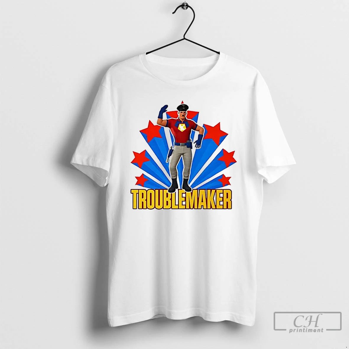 Classic Troublemaker Peacemaker Parody T Shirts