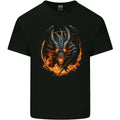 Fantasy Fire Dragon 1 Mens Cotton T-Shirt Tee Top