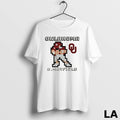 Original Oklahoma Sooners Football Baker Mayfield Retro Baller 8 Bit