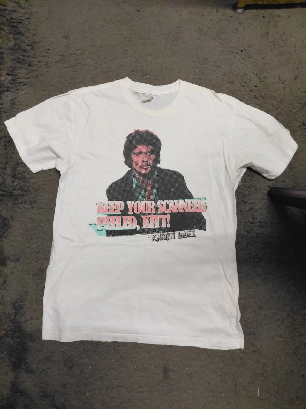 Knight Rider Graphic T Shirt( David Hasslehoff)