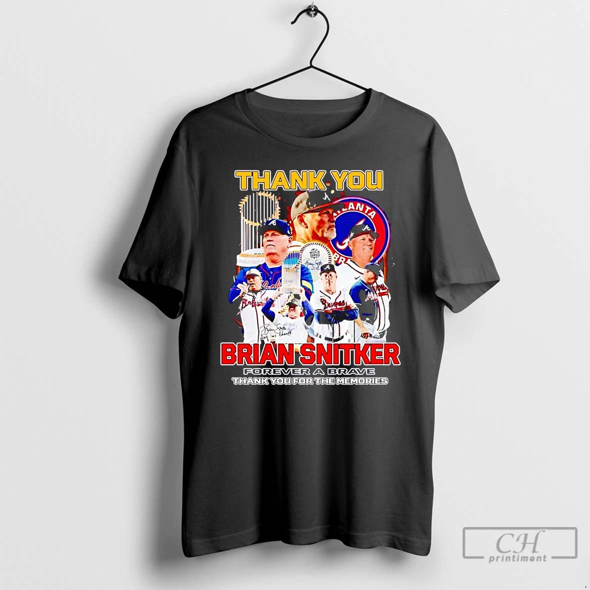 Classic Thank You Brian Snitker Forever A Brave T Shirts