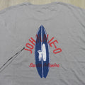JOHNNIE O Mens XL T SHIRT RIDE OUT STEEL GREY SHORT SLEEVE GOLF TEE SURFER
