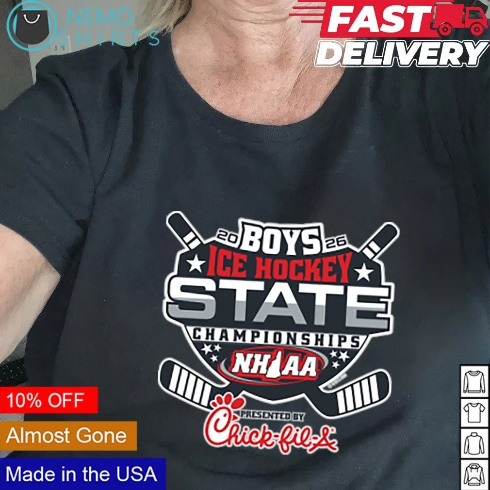 NHIAA Boys Ice Hockey State Championships 2026 shirt