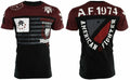 AMERICAN FIGHTER Nazareth Black Athletic Mens Crewneck T-shirt L-3XL NWT