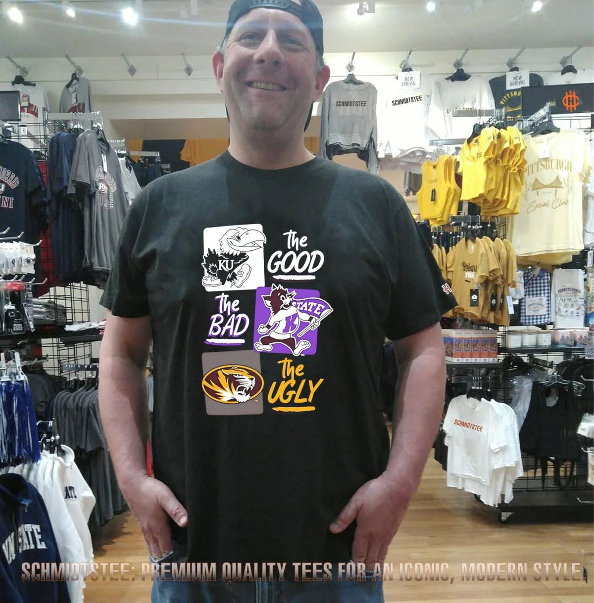 Kansas Jayhawks The Good The Bad The Ugly shirt