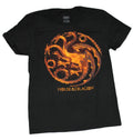 Game of Thrones New Adult T-Shirt - House of Dragon Targaryen Logo
