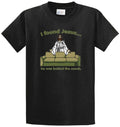I FOUND JESUS - COUCH Cotton Printed Tee Shirt Regular and Big and Tall Sizes