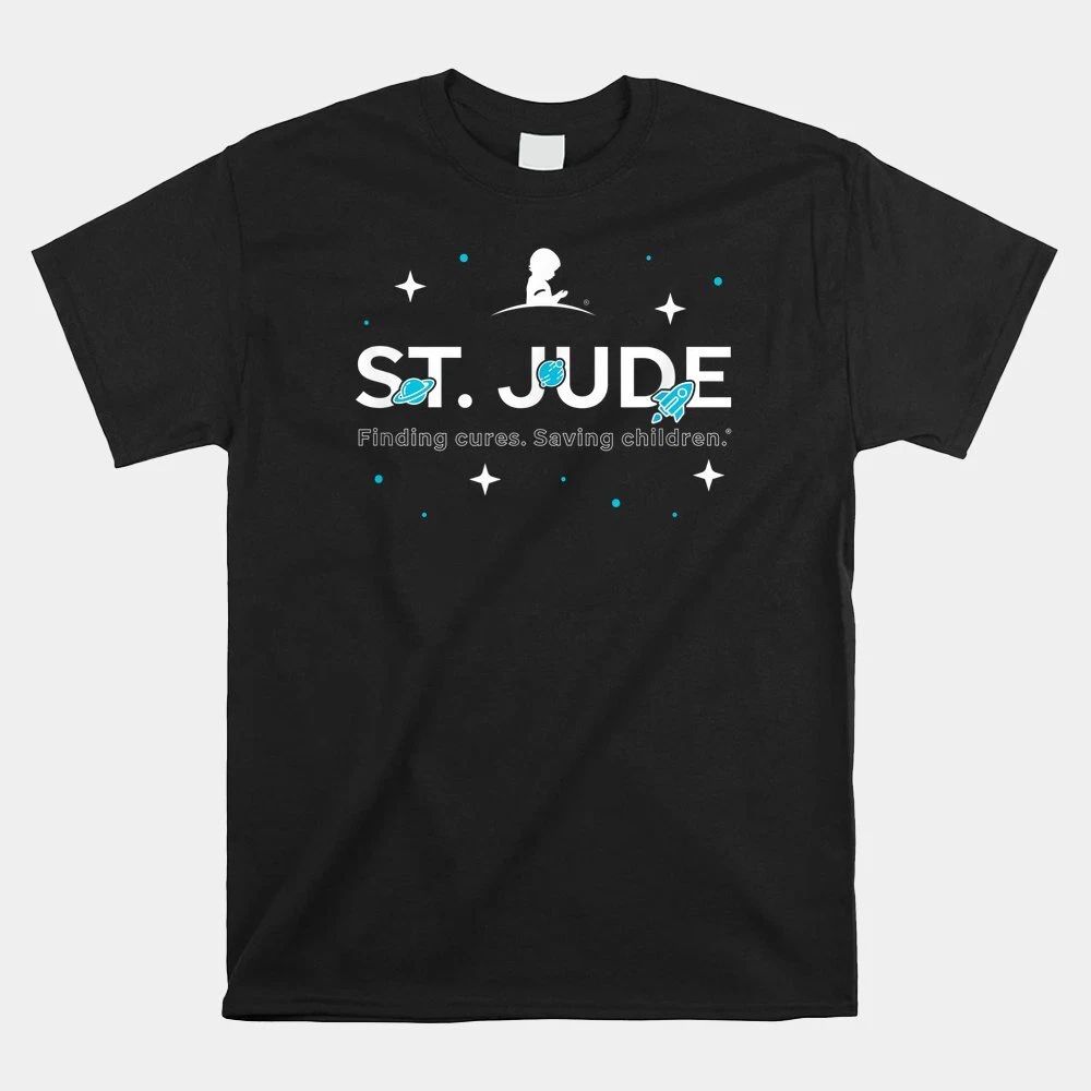 St. Jude Children’S Research Hospital Space T-shirt Size S-5XL