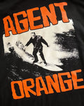 Agent Orange Band Classic Surfing Shirt Short Sleeve Black Unisex S-5XL