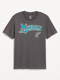 Miami Marlins T-Shirt for Men(Miami Marlins)-Old Navy|29073