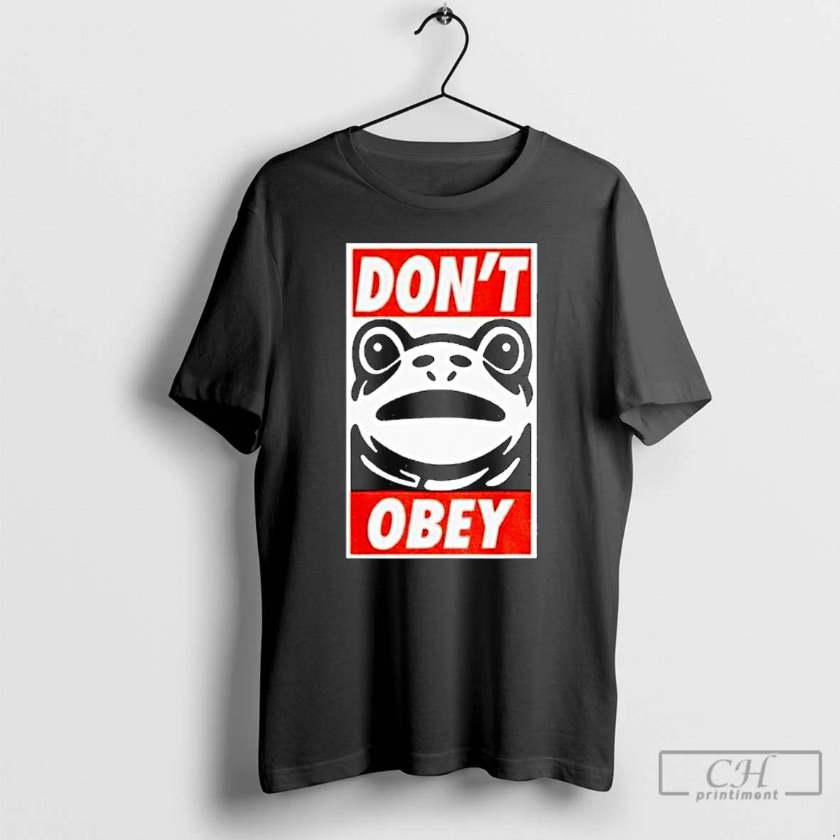 Premium Dont Obey Portland Frog Ornaments T Shirts