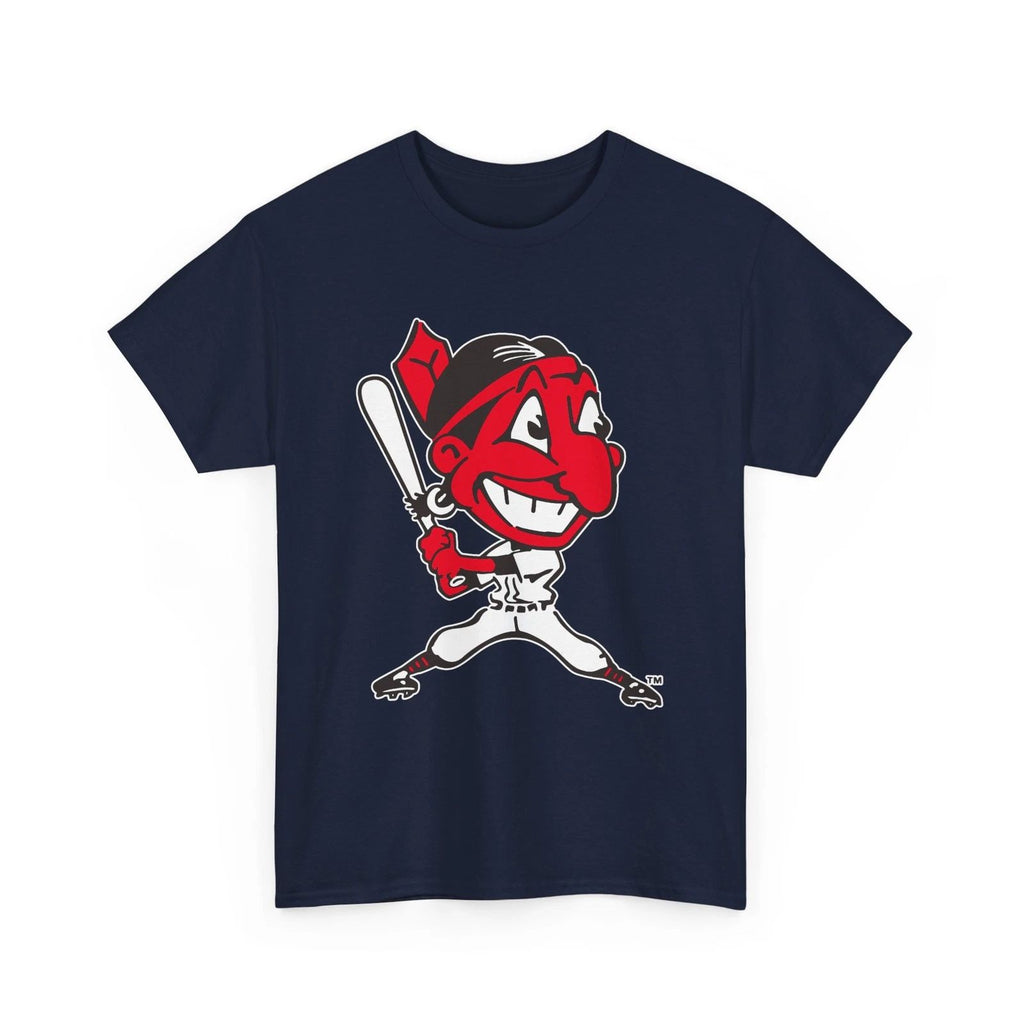 Cleveland Indians 1946 Chief Wahoo Printed T-Shirt Classic Baseball Collectible