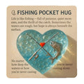 Stylish Handmade Fishing Pocket Tokens Encouragement Gift For Fishing