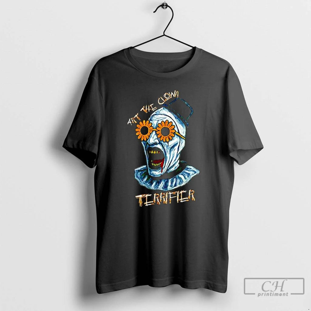 Classic Art The Clown Terrifier Graphic T Shirts