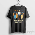 Classic Problem Solved Police Ice Construction Graphic