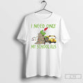 Classic Santa Grinch I Need Only My School Bus Christmas White T Shirts