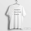 Premium Pumpkins Power Tools Projects T Shirts
