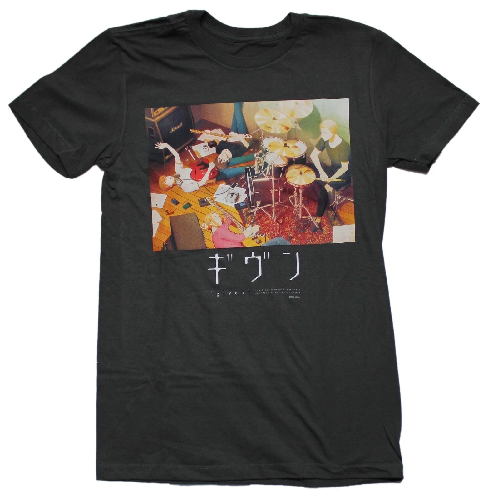 Given Anime New Adult T-Shirt -  Key Art Poster Image