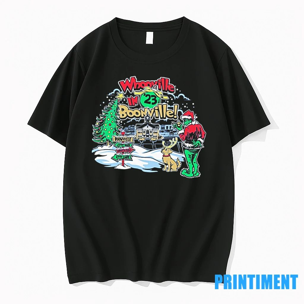 The Grinch Whoville In Boonville Christmas Tshirts Sweater