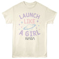 NASA Saturn Stars Launch Like A Girl Men's T Shirt