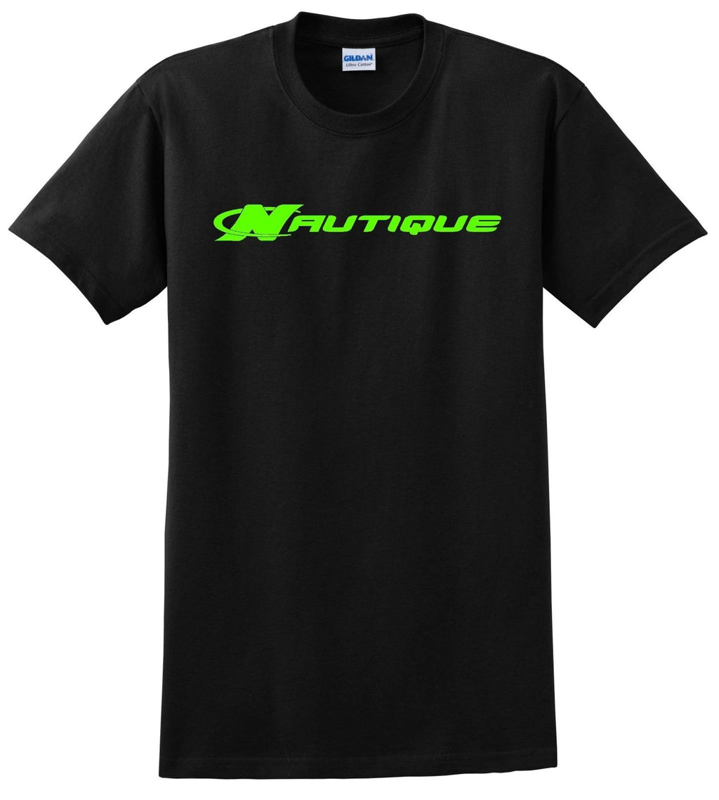 NAUTIQUE BOAT BLACK SHIRT WAKE BOARD SKI SURF G23 SAN 210 230 236 CORRECT CRAFT