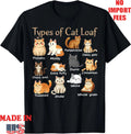 Types of Cat Loaf Cute Kitten Kawaii Cats, Cat Lover T-Shirt, UNISEX TEE