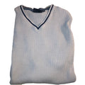 Men’s Brice Beige V-neck Pullover Shirt