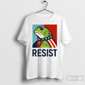 Classic Resist Portland Frog Liberal Feminism T Shirts