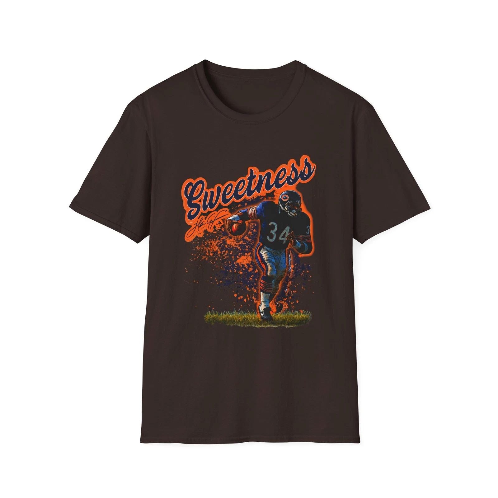 Vintage Sweetness Walter Payton T-Shirt, Football Fan Gift, Retro Sports Tee,