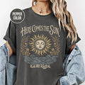 Boho Sun  Old School Rock Band Shirt  Comfort Colors  Trendy Tee  Retro Music