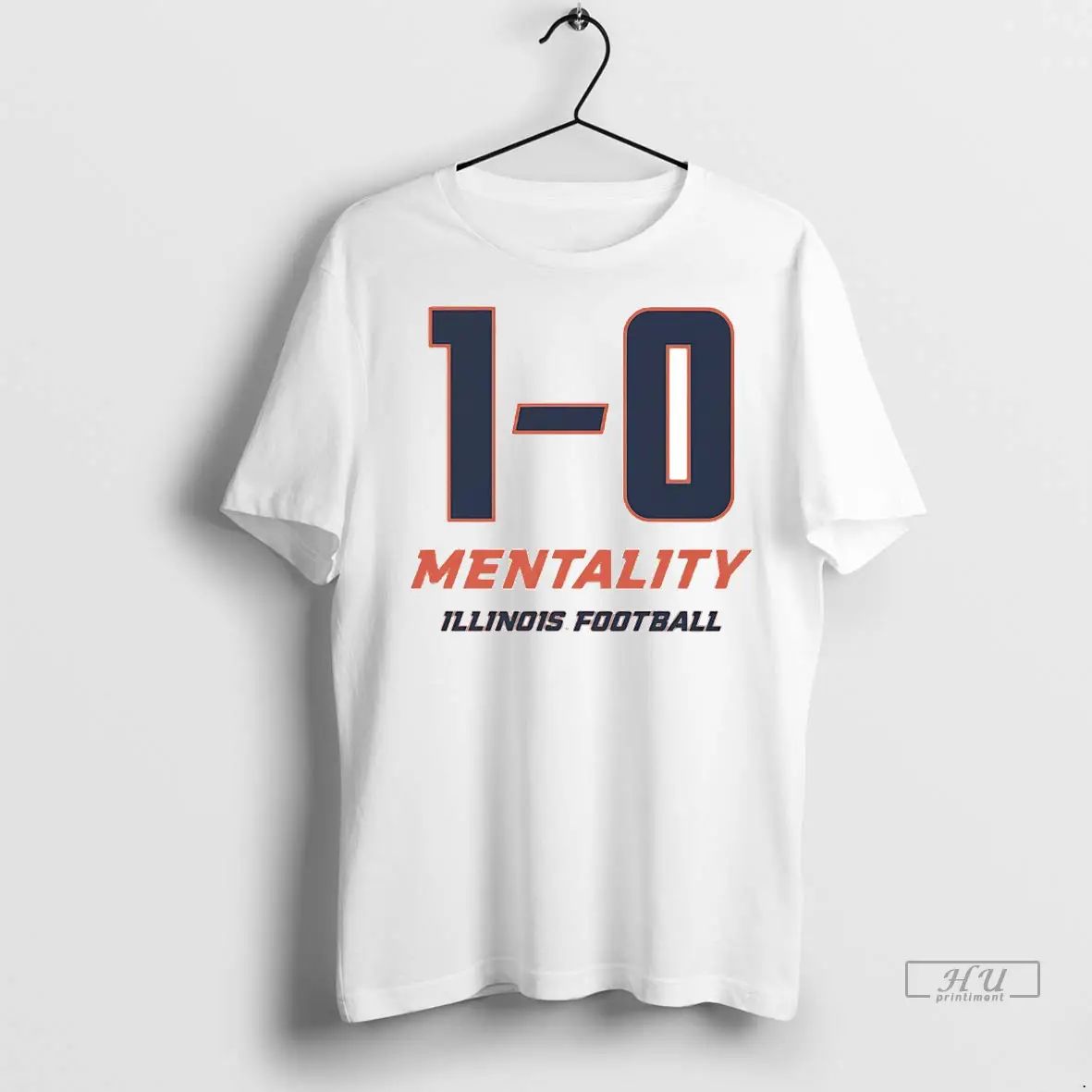 Trending Illinois Football 1 0 Mentality T Shirt