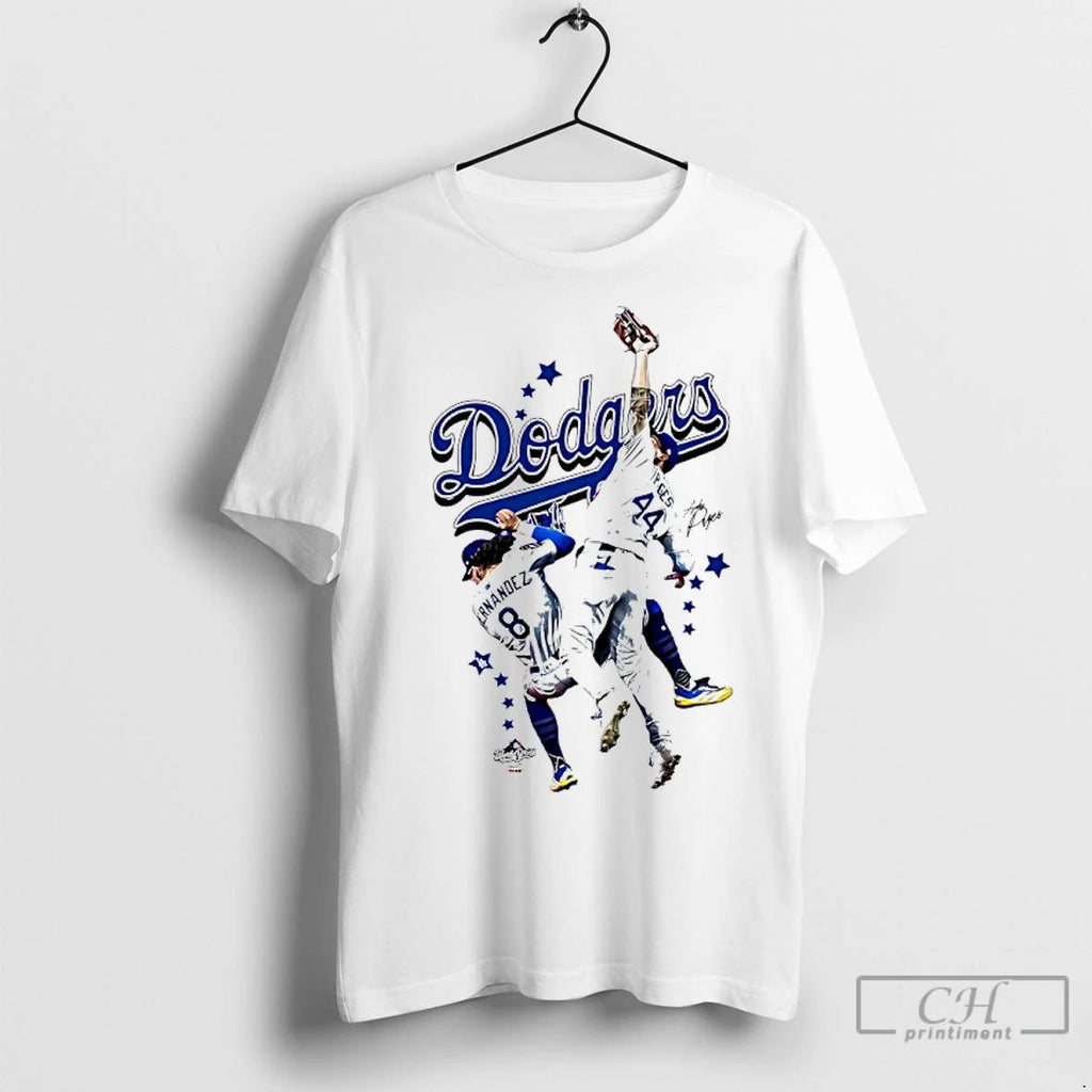 Premium The Catch Kike Hernandez And Andy Pages La Dodgers 2025 World Series Champs
