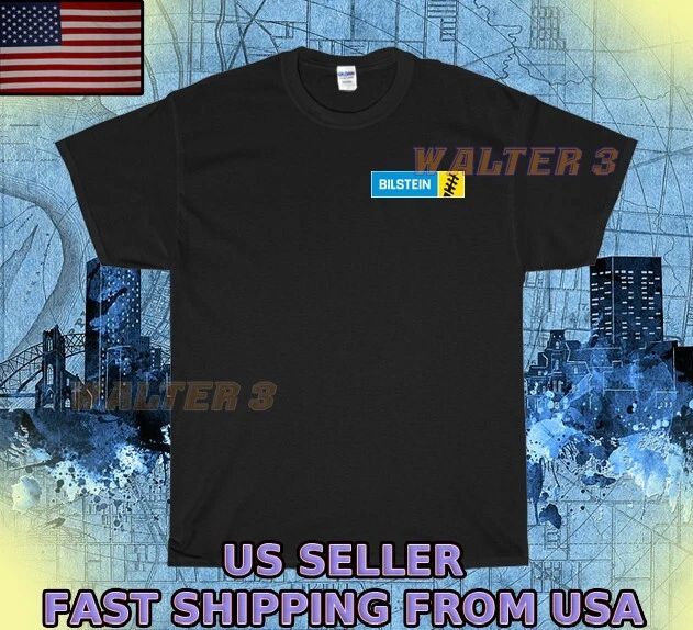 NEW SHIRT BILSTEIN SHOCK ABSORBERS LOGO UNISEX T-SHIRT FUNNY MEN'S SIZE S-5XL