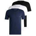 T-Shirts BOSS Mens Multicoloured 3 Pack Short Sleeve With Logo - Size M