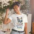 Summer Buddy Dog T-Shirt  Cute Dog Lover Tee  Summer Dog Graphic Shirt  Fun#32
