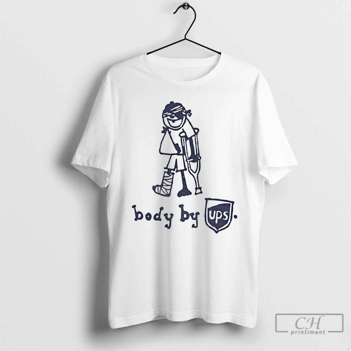 Classic Body By Ups Art T Shirts
