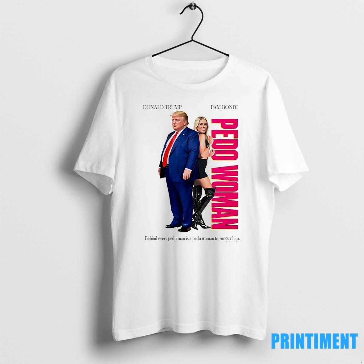 Pedo Woman Behind Every Pedo Man Is A Pedo Woman To Protect Him Tshirts Sweater