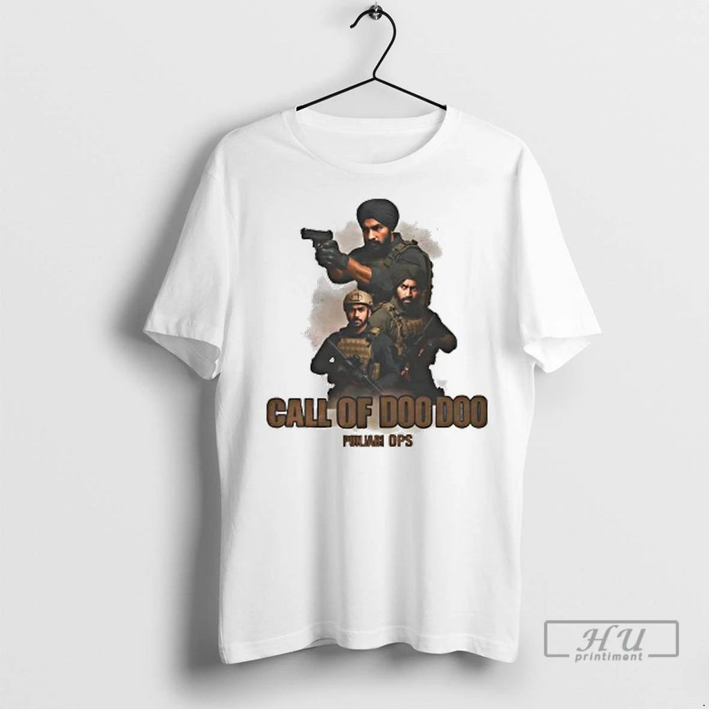Officials Call Of Doo Doo Pun Jabi Ops Ladies T Shirt