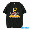 Horror Movie Characters You Cant Sit With Us Pittsburgh Pirates Halloween Tshirts Sweater