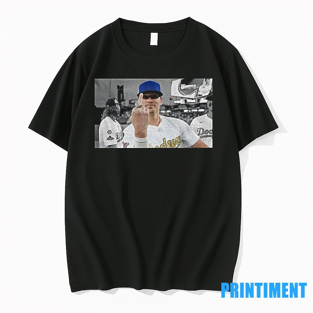 Kike Hernandez Funny Middle Finger Los Angeles Dodgers Baseball Championship Game Day 2025 Tshirts Sweater