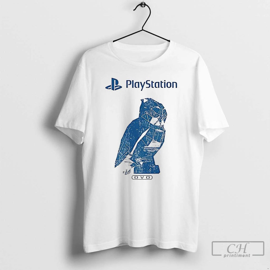 Classic Ovo X Playstation Logo T Shirts