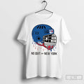 Classic New York Rangers Chad Jake Drippy Helmet Graphic T Shirts