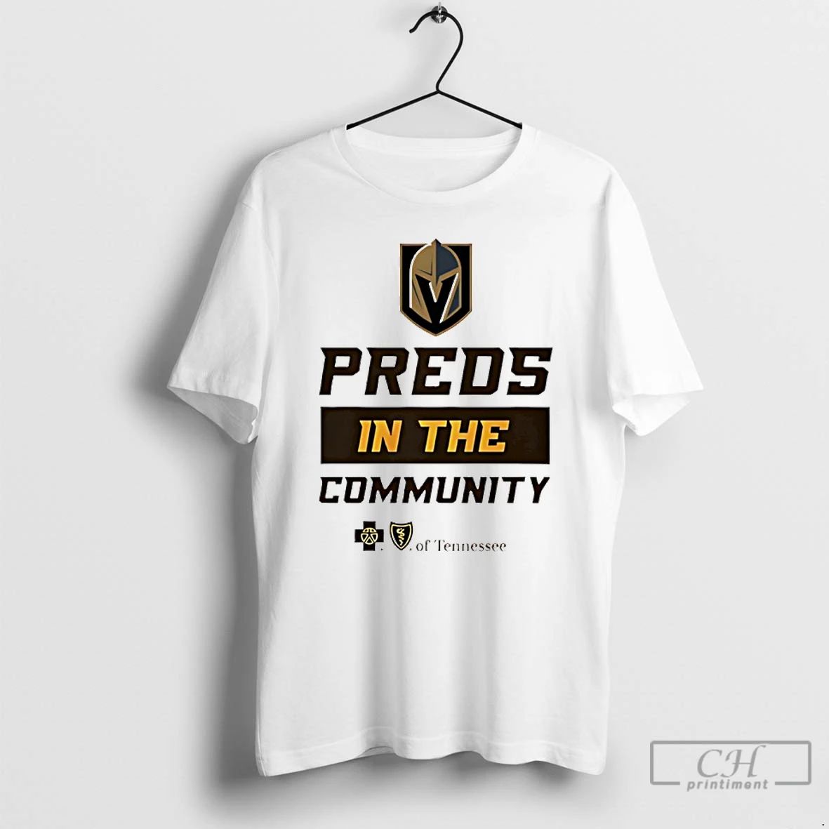 Classic Vegas Golden Knights Preds In The Community T Shirts