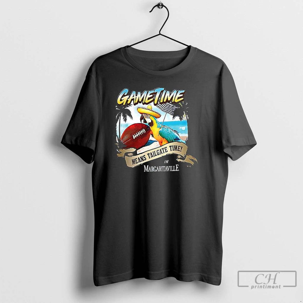 Premium Green Bay Packers Football Game Time Means Tailgate Time In Margaritaville T Shirts