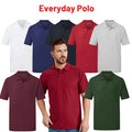 Mens Plain Short Sleeve Polo Shirt – Quick Dry Work Grade Polo Shirts