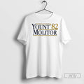 Officials Yount Molitor 82 Milwaukee Brewers T Shirt