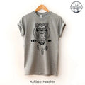 Spiritual Owl Spirit Animal Boho Comfort Tee