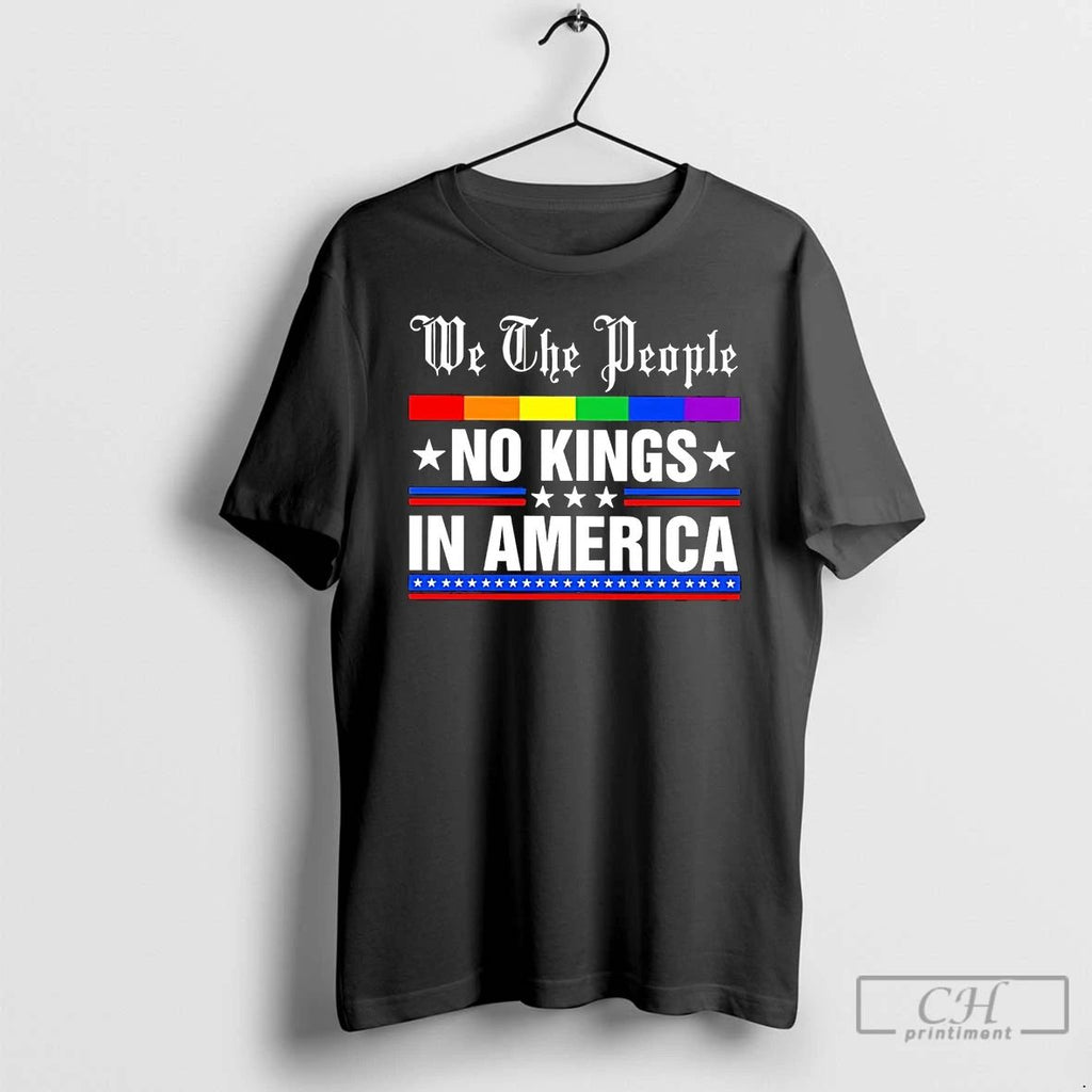 Premium We The People No Kings In America Anti Trump T Shirts