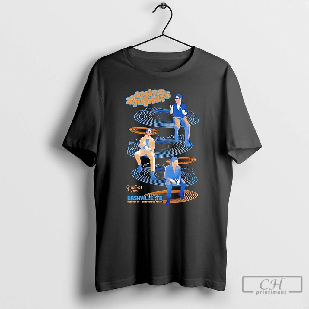 Premium Jonas Brothers Greetings From Your Hometown 2025 Tour T Shirts